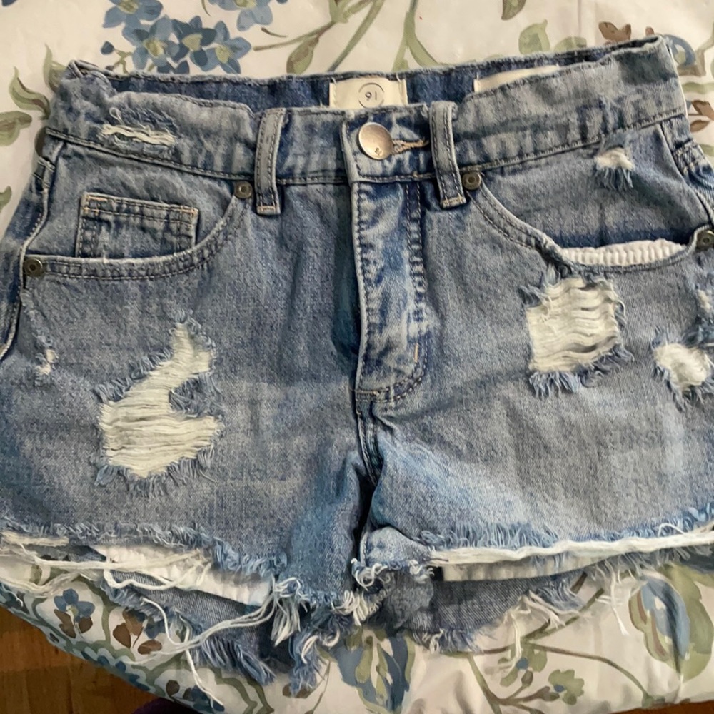Cotton on cut off jean shorts